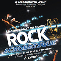Affiche du championnat du monde de rock acrobatique 2017